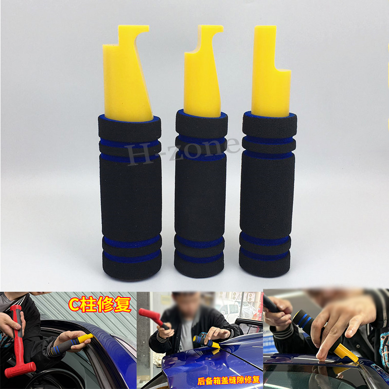 Car Accessories Tata Punch - 3個入り 車のへこみ修理ツール プロ仕様 パンチノックロッド へこみ修理アクセサリー 塗装不要のへこみ修理
