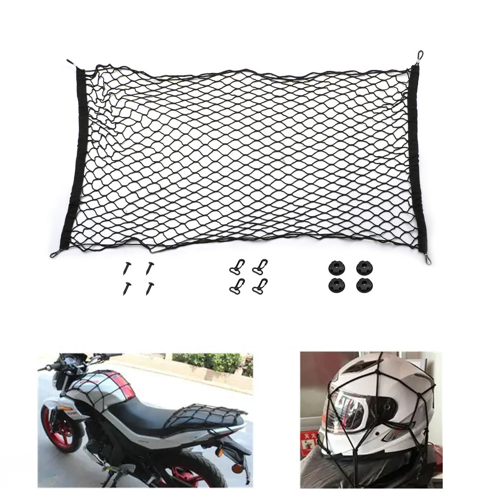 Car Cargo Net Trunk - 車のトランク用ユニバーサル収納ネット,ラゲッジネットホルダー,ナイロン弾性メッシュ,カーアクセサリー,90x4 0cm, 110x50cm