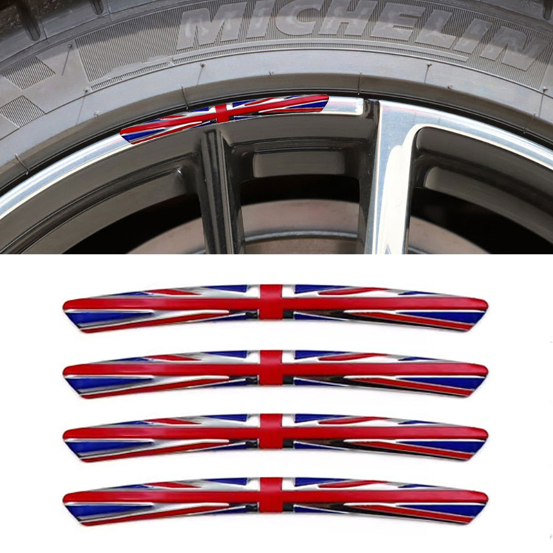 Car Accessories Uk - アルミニウム合金カーステッカー,ミニクーパーs jcw r55 r56 r57 r60