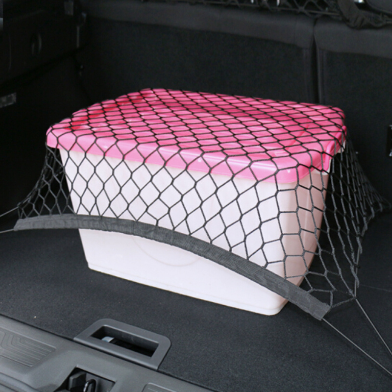 Car Cargo Net Trunk - スポーツジャートーカンパナメーラ用カーブーツラゲッジストレージカーゴオーガナイザーメッシュトランクネットアクセサリー