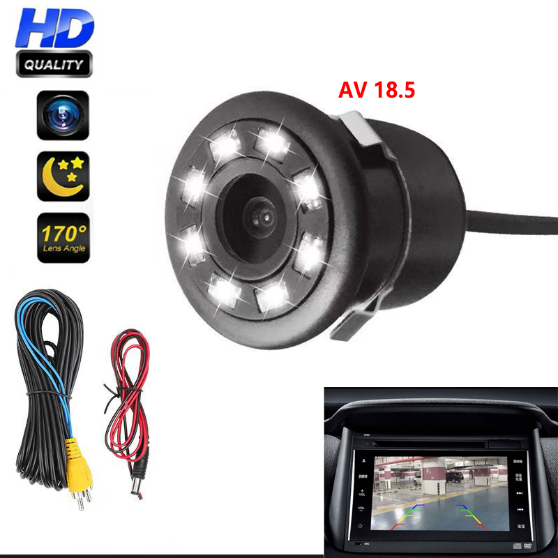 Car Accessories Tata Punch - パンチング式反転画像反転カメラ 18.5インチHDナイトビジョン 8LED発光ナイトビジョン車載カメラ