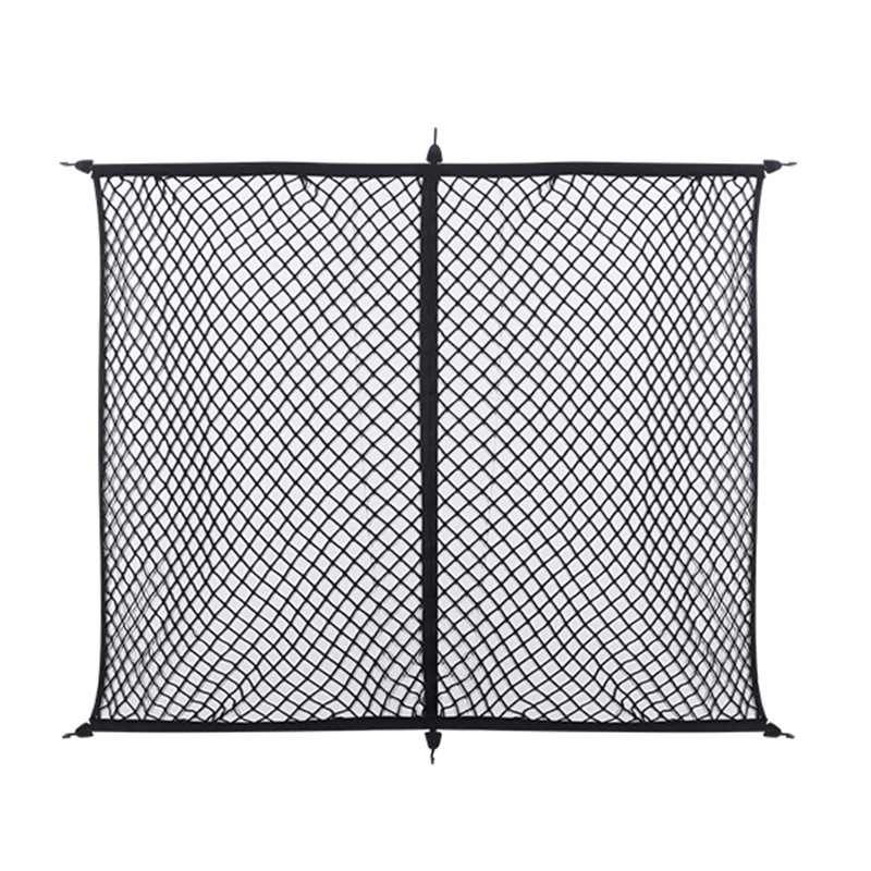 Car Cargo Net Trunk - 伸縮式カーゴネット 車のトランク収納オーガナイザー 伸縮性のある荷物固定ネット ピックアップトラック用