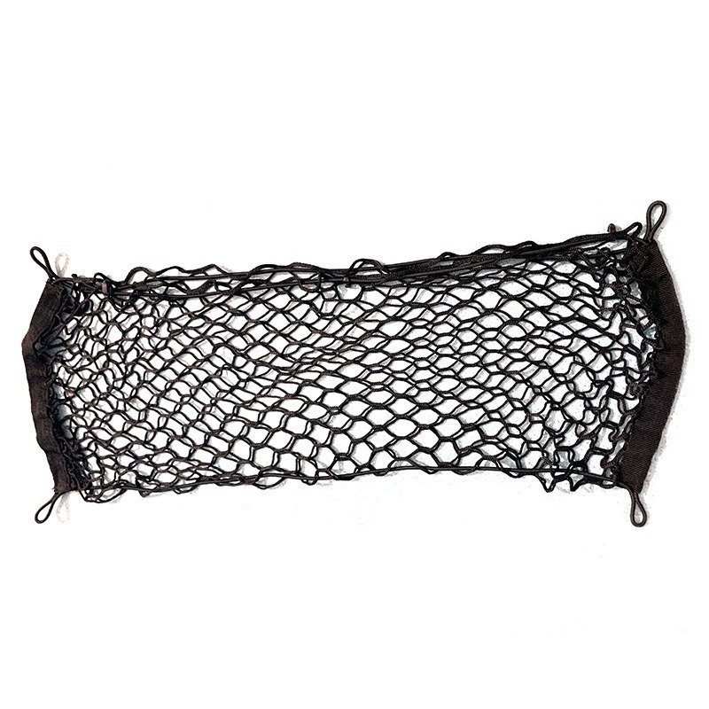 ユニバーサルカートランクメッシュカバー弾性荷物ネットカーゴオ - Car Cargo Net Trunk のレビューと価格