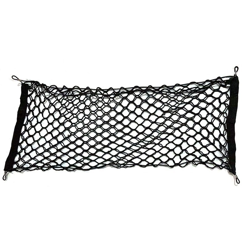 ユニバーサルカートランクメッシュカバー弾性荷物ネットカーゴオ - Car Cargo Net Trunk のレビューと価格