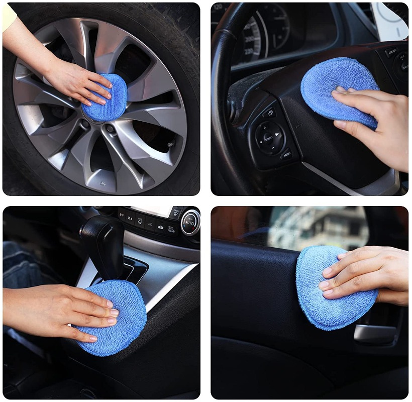 10 個カーディテイリングアプリケーターパッドカーケアワック - Car Wax Polishing Pad のレビューと価格