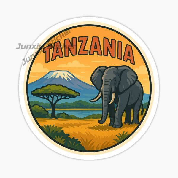 タンザニアザンジバル旗国家紋章ビニール自己粘着車ステッカー風 - Car Accessories Zanzibar のレビューと価格