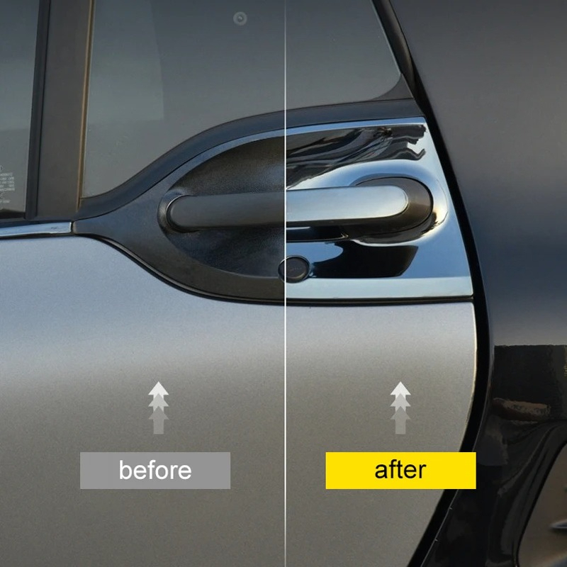 車のドアハンドルドアボウル保護ガードトリムステッカースマート - Car Door Handle Protector のレビューと価格