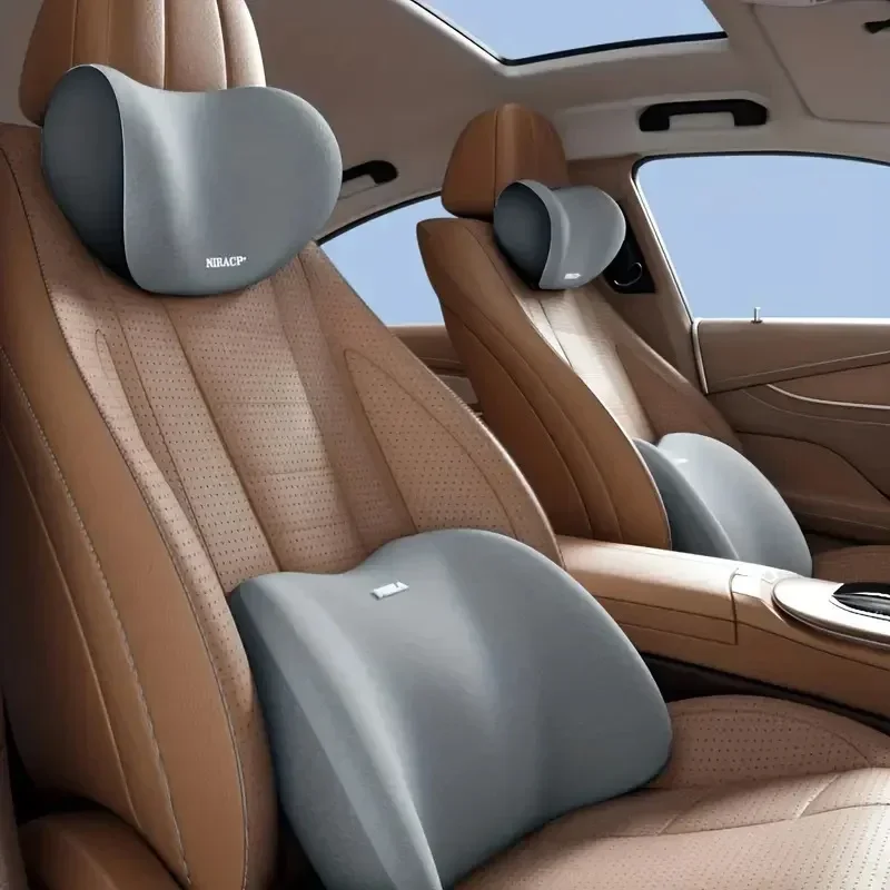 車用ネックピロープロテクター、メモリーフォーム、オートシート - Car Seat Cushion Memory Foam のレビューと価格
