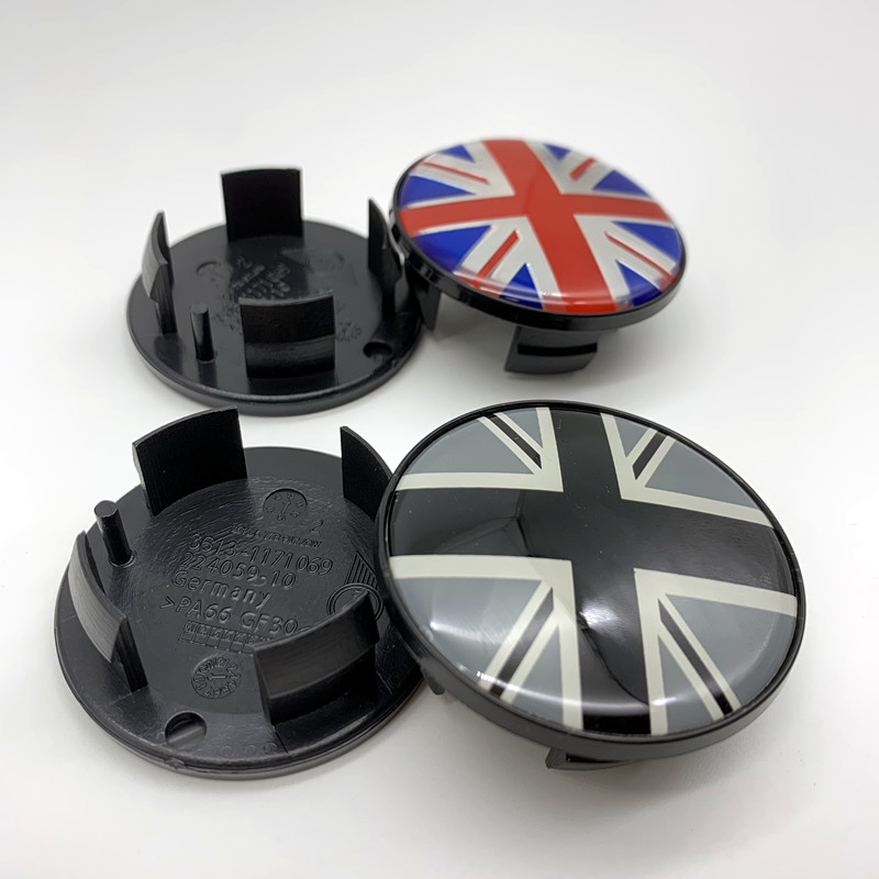 4個入り 3D 54mm 車エンブレム ホイールセンターカバ - Car Accessories Uk のレビューと価格