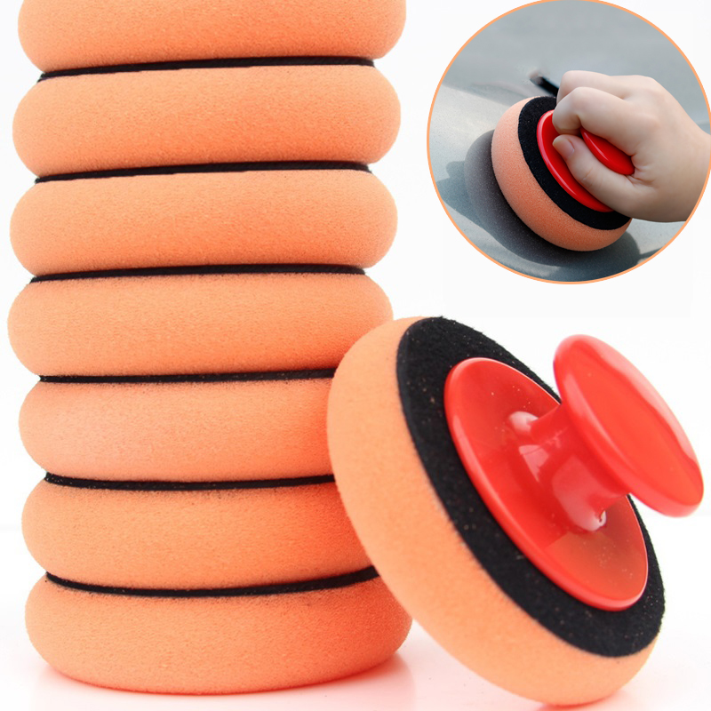 8 個車のワックスがけスポンジポリッシュパッドハンドル高密度 - Car Wax Polishing Pad のレビューと価格