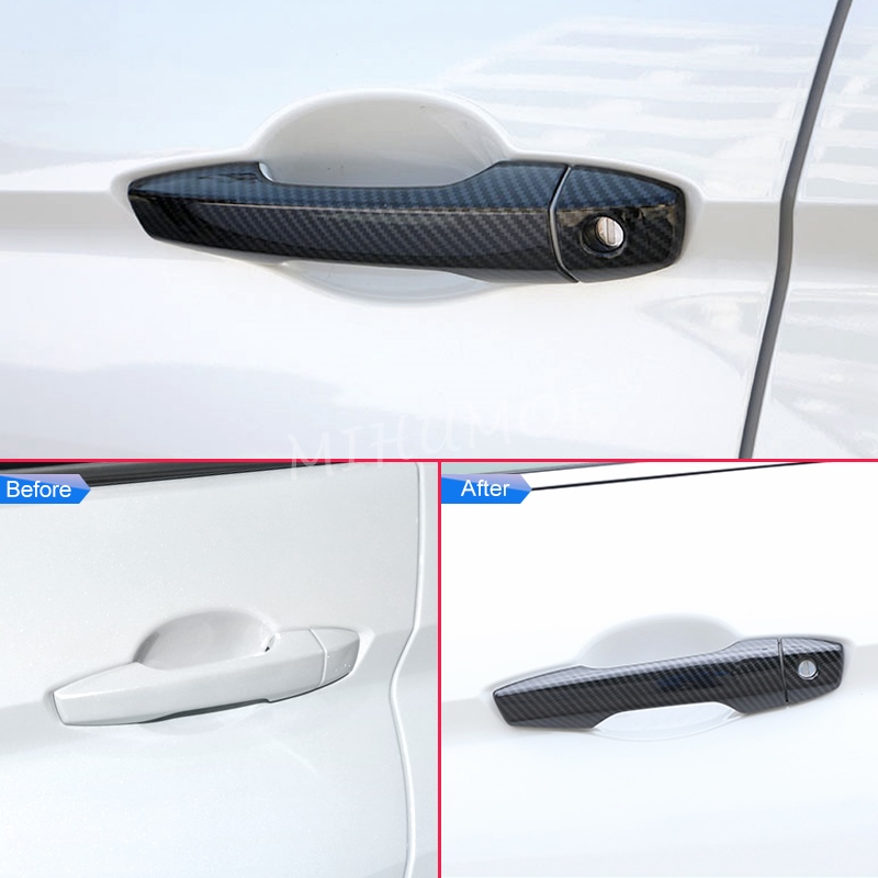 2018-2026年式三菱エクリプスクロス用キーレスカーボン - Car Door Handle Protector のレビューと価格