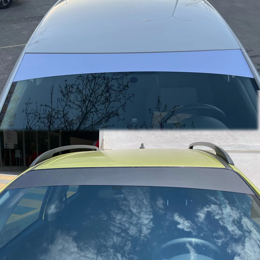 135 × 21 センチメートル車のフロントガラスビニール防 - Car Accessories Banner のレビューと価格