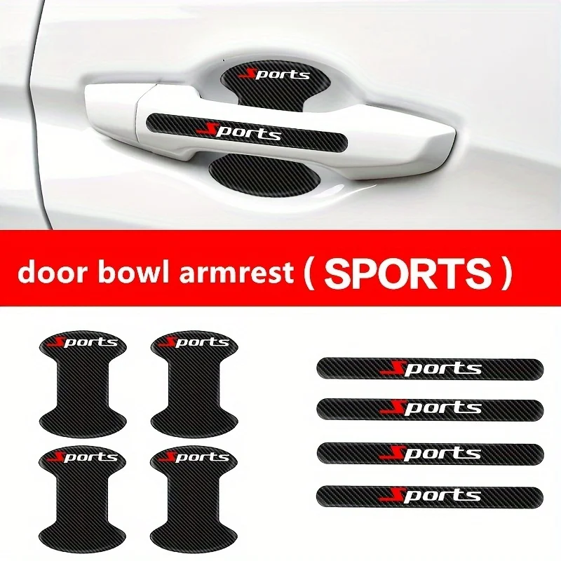 8個/セット 車のドアハンドルプロテクター、傷や塗装損傷を防 - Car Door Handle Protector のレビューと価格
