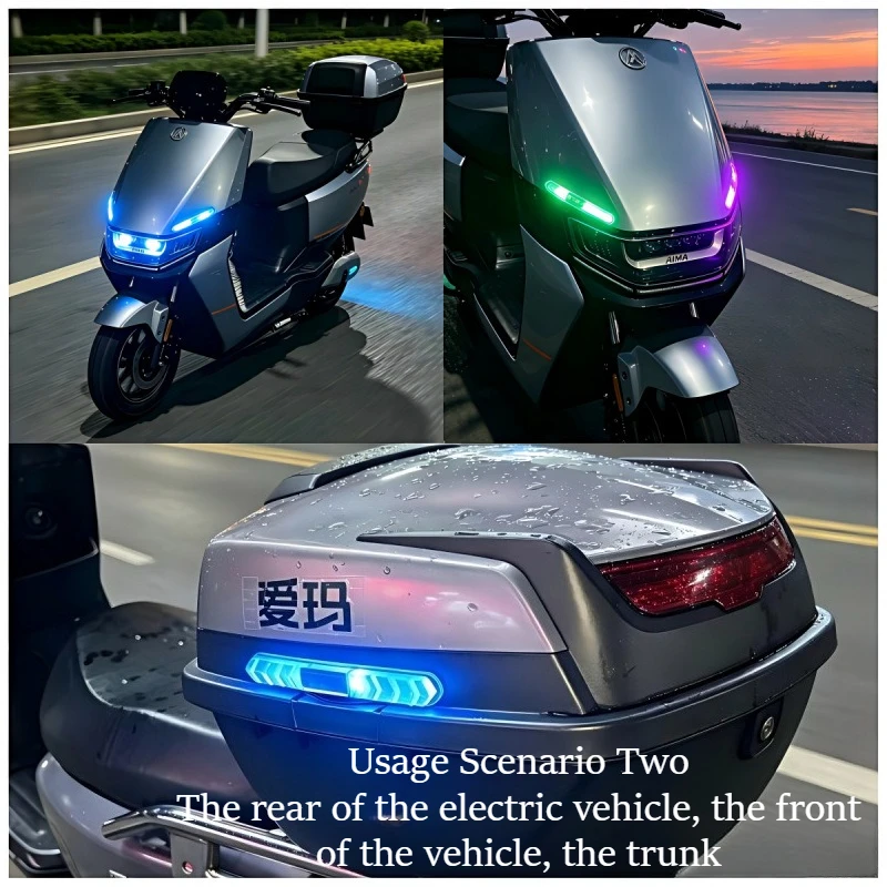 1Pc ソーラー LED ストロボフラッシュライト車衝突防止 - Car Door Handle Protector のレビューと価格