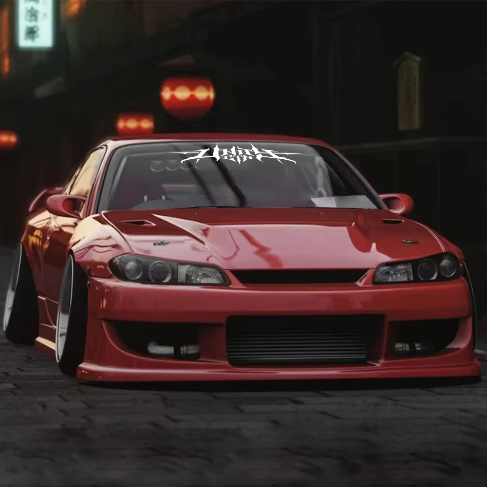 車のフロントガラスのバナーステッカー,リアウィンドウ,GTM - Car Accessories Banner のレビューと価格