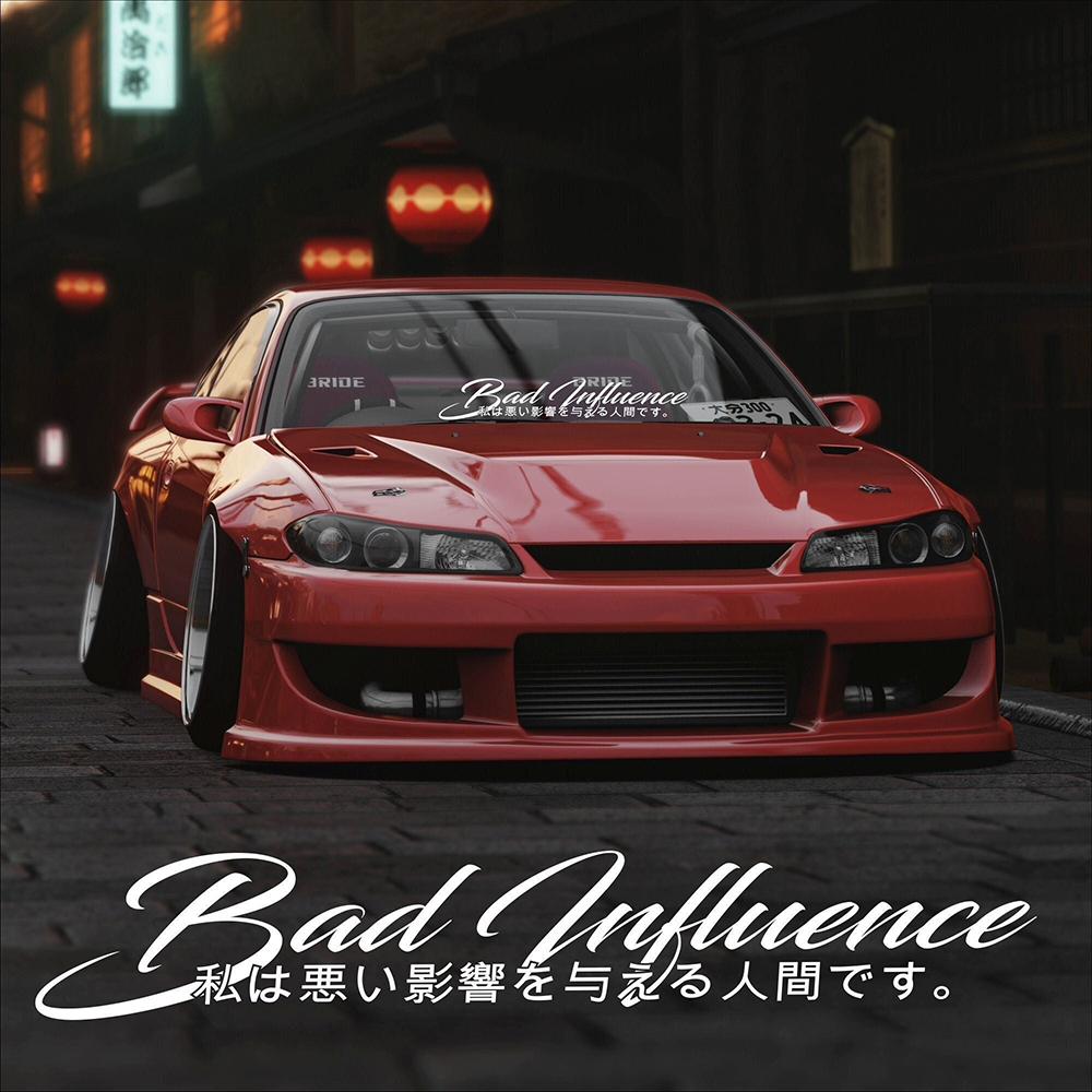 ビニールフロントガラスバナー装飾ステッカー、チューニングアク - Car Accessories Banner のレビューと価格