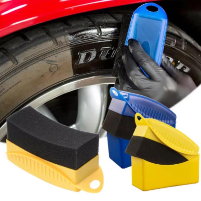 車輪研磨ワックスがけスポンジブラシABSプラスチック洗浄クリ - Car Wax Polishing Pad のレビューと価格