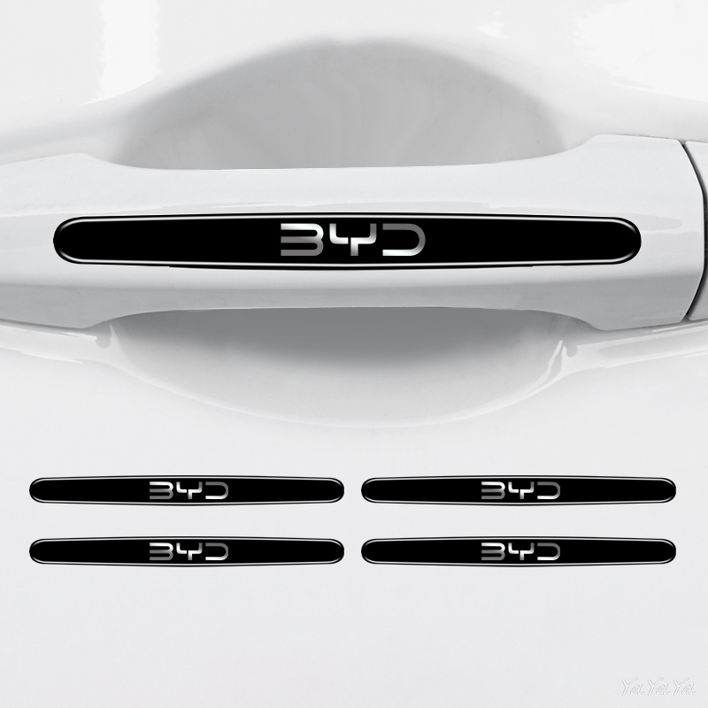 BYDロゴ入り車ドアハンドルプロテクター、傷防止ドアボウルス - Car Door Handle Protector のレビューと価格