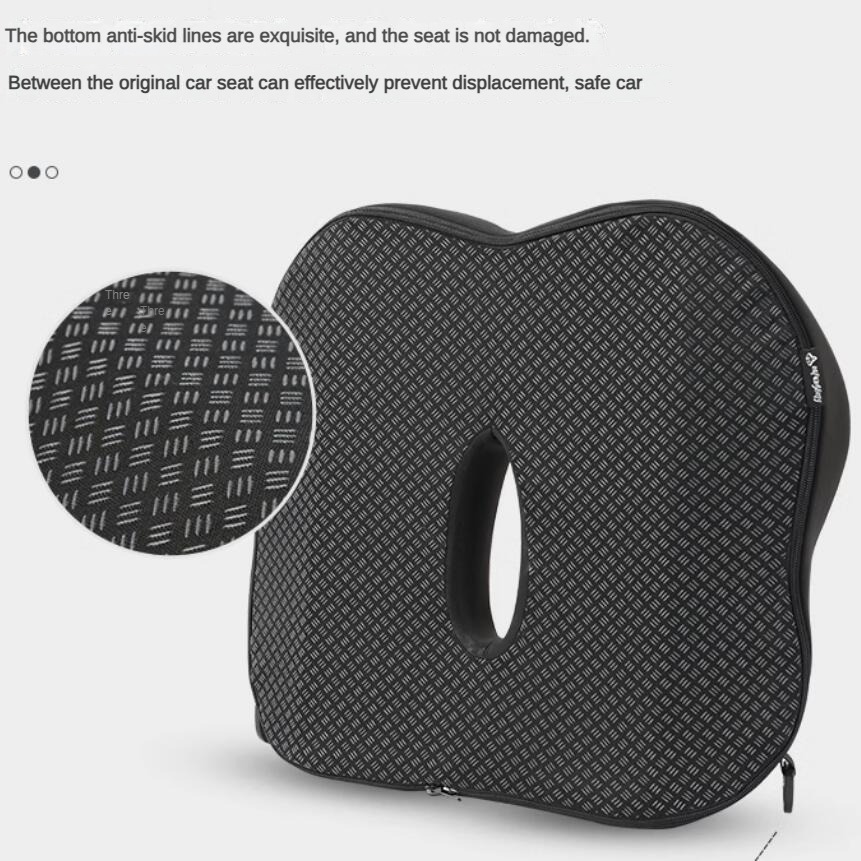 メモリーフォームオフィスチェアクッションカーシートサポート腰 - Car Seat Cushion Memory Foam のレビューと価格