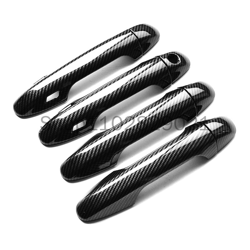 車のドアハンドルカバートリムオーバーレイスタイリングステッカ - Car Door Handle Protector のレビューと価格